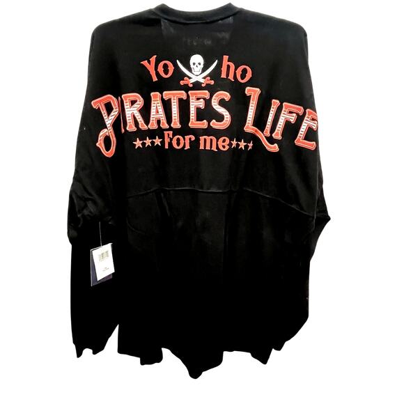 Disney Parks Pirates Of The Caribbean A Pirates Life For Me Spirit Jersey XXL - Picture 1 of 7